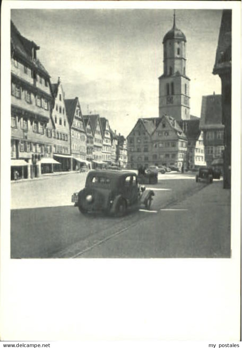 Biberach Riss Biberach Marktplatz ungelaufen ca. 1920
