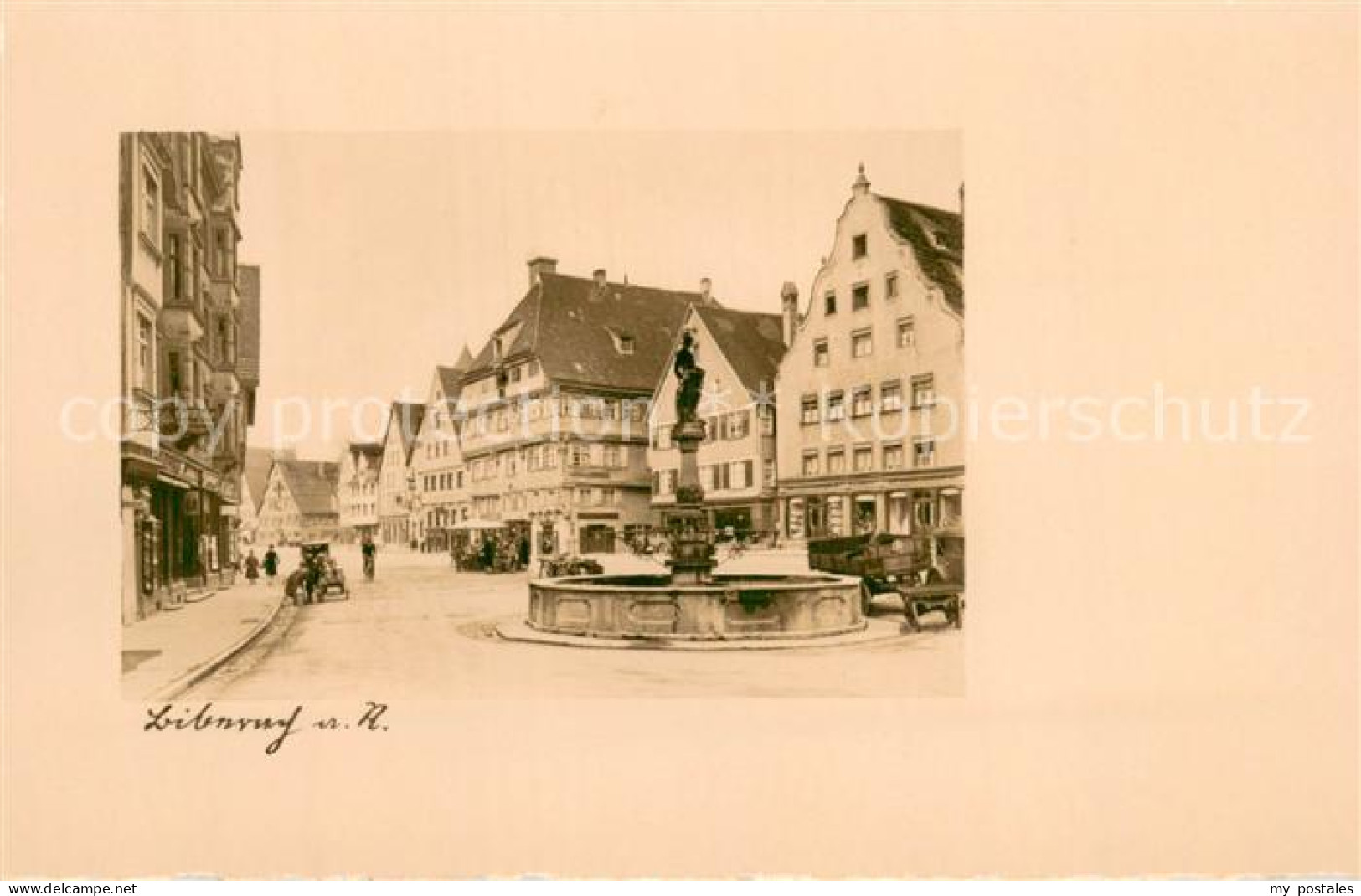 Biberach  Riss Dorfbrunnen