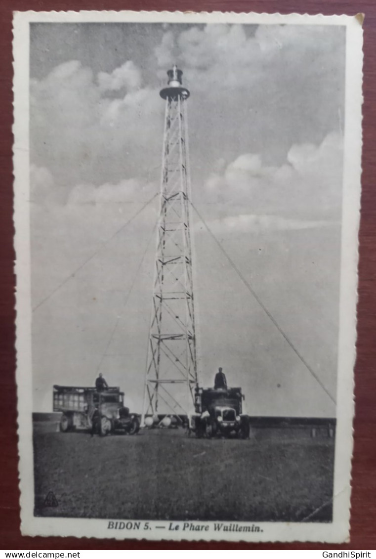 Bidon (Sahara Occidental) - Le Phare Wuillemin - Camion - Cassure coin bas droit