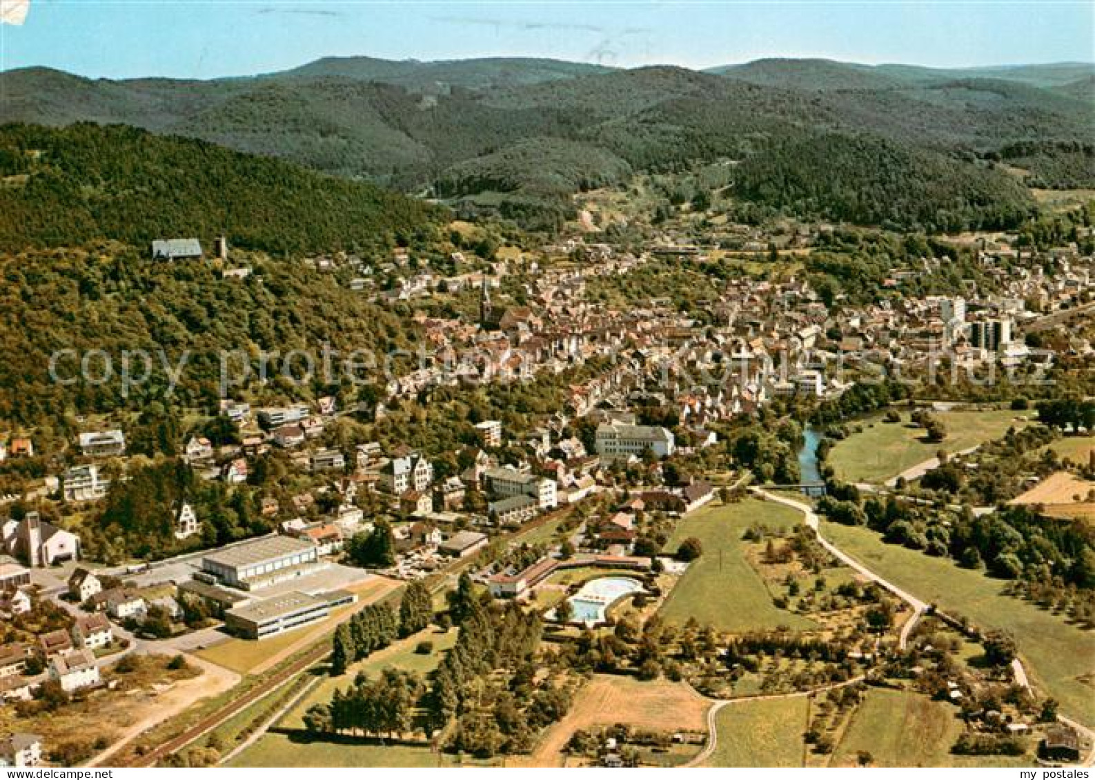 Biedenkopf Lahn Fliegeraufnahme