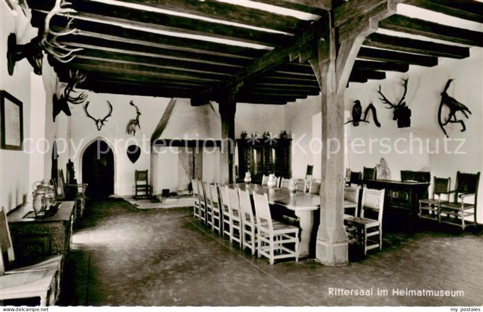 Biedenkopf Lahn Schloss Biedenkopf Rittersaal im Heimatmuseum