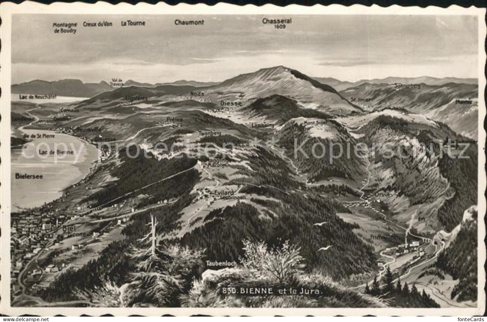 Biel Bienne et le Jura Lac de Bienne