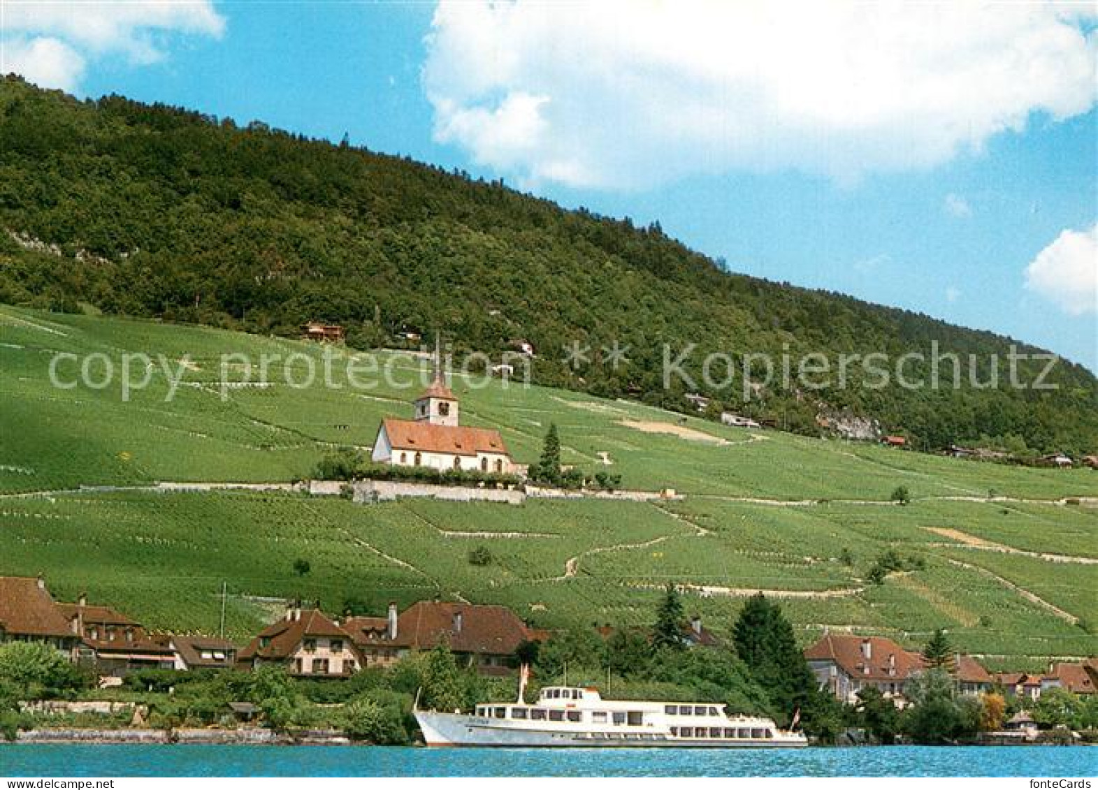 Biel Bienne MS Berna Bieler Schiffahrts Gesellschaft Kapelle