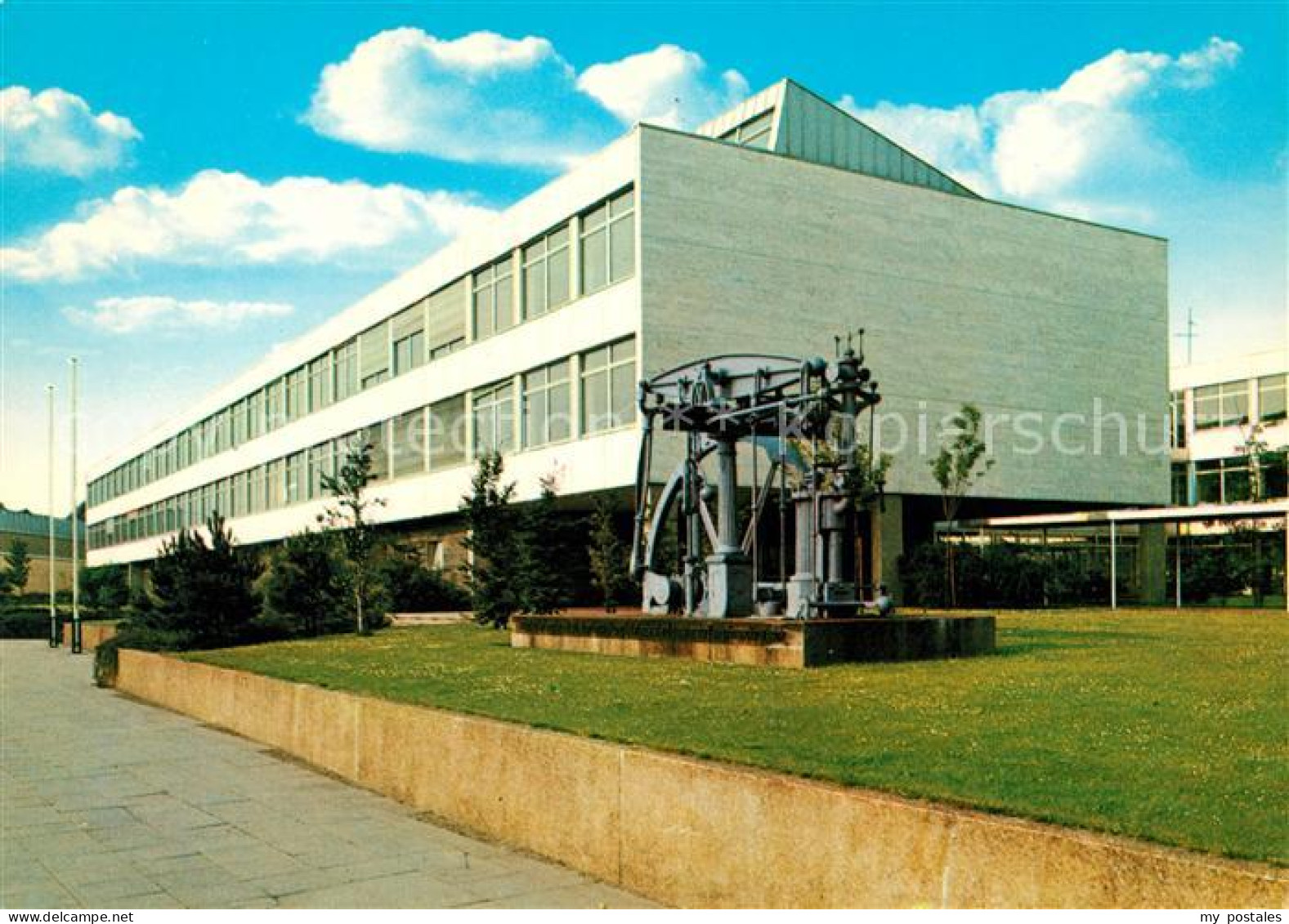 BIELEFELD  CITY Ingenieurschule und erste Dampfmaschine von Bielefeld