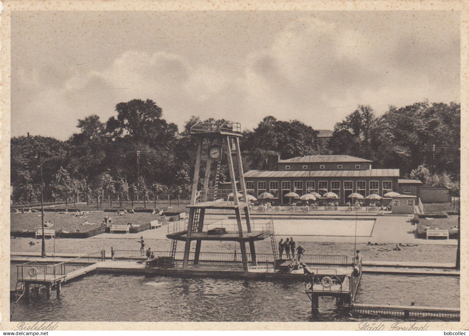 BIELEFELD (Rhénanie du Nord- Westphalie) : Städt Freibad