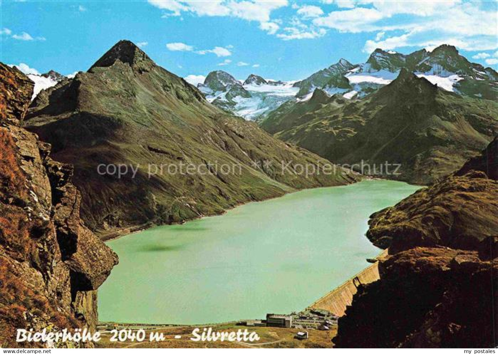 Bielerhoehe Gaschurn Montafon Vorarlberg AT Panorama