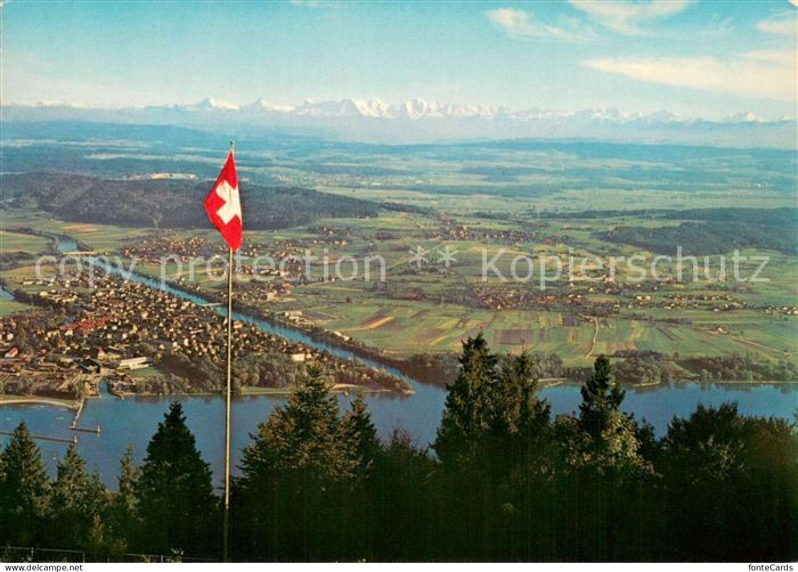 Bielersee Fliegeraufnahme