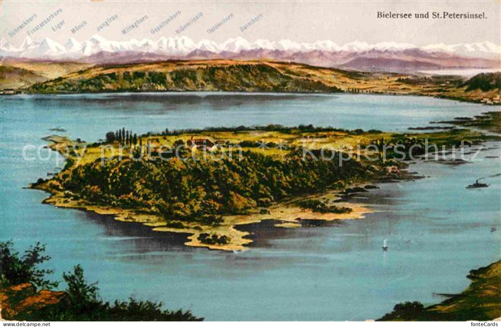 Bielersee Sankt Petersinsel
