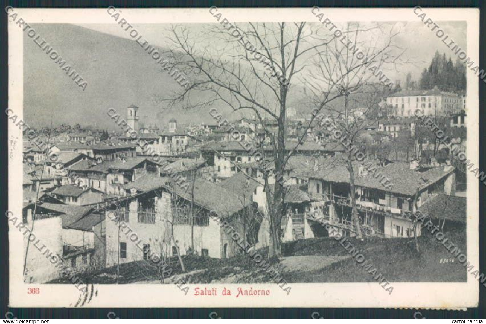 Biella Andorno cartolina RB3819