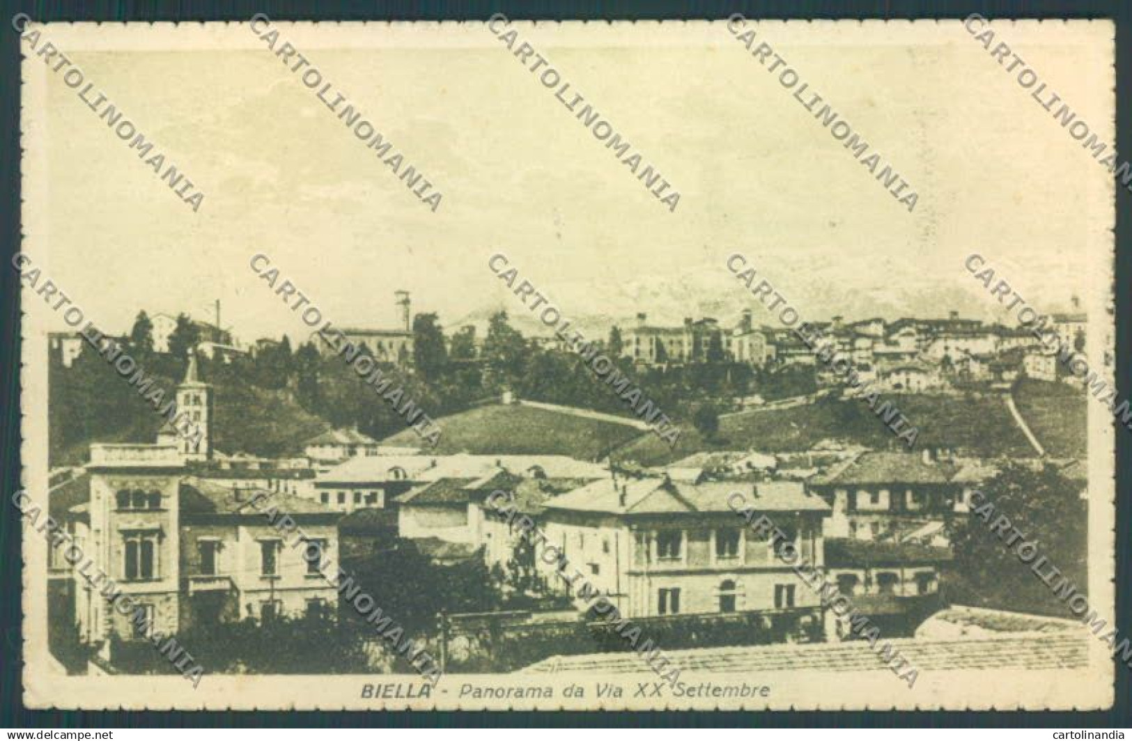 Biella Città cartolina ZT5348