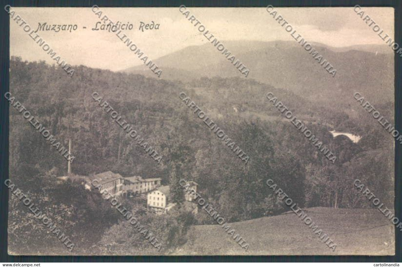 Biella Muzzano cartolina ZT6074