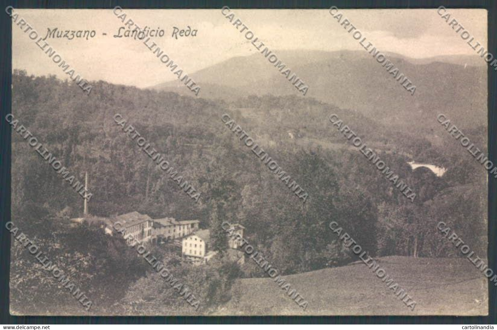 Biella Muzzano cartolina ZT6074
