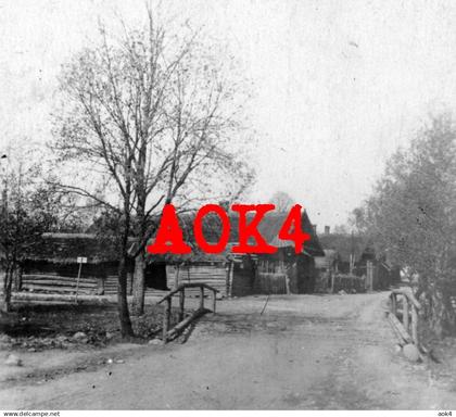 1917 Belarus Weissrussland Polska Litauen Ostfront Pronki Narocz See Dorf Feldpost