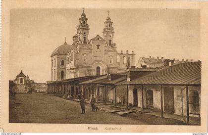 PINSK  KATHEDRALE      1917              2 SCANS
