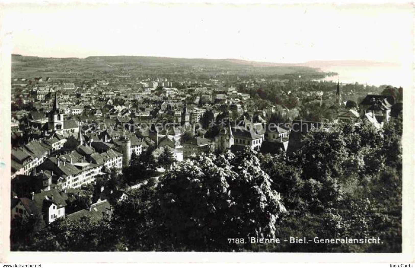 Bienne BIEL-BIENNE Generalansicht