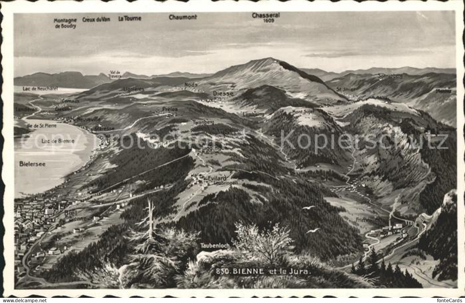 Bienne Biel et le Jura Lac de Bienne