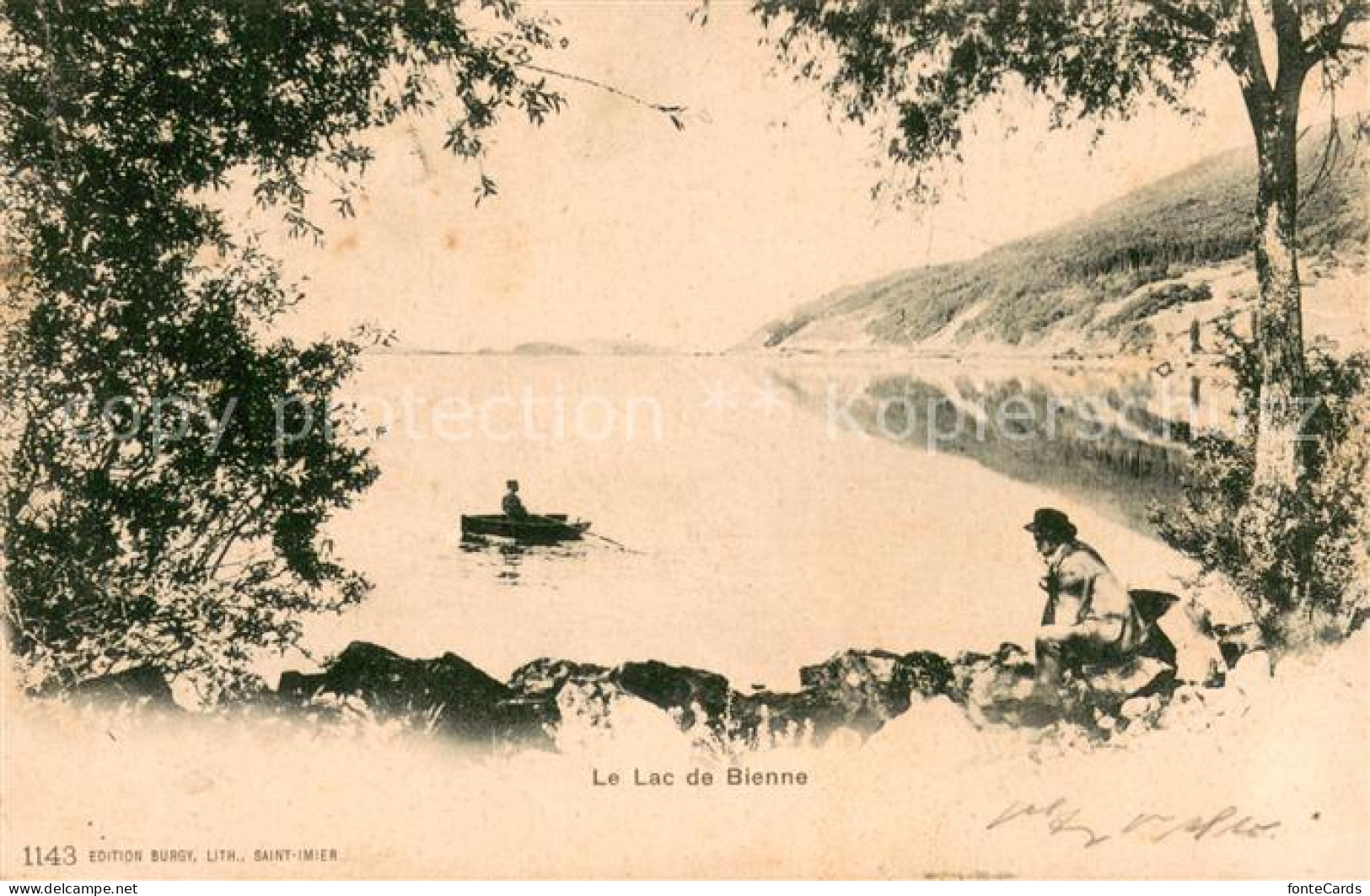 Bienne Biel Le Lac de Bienne