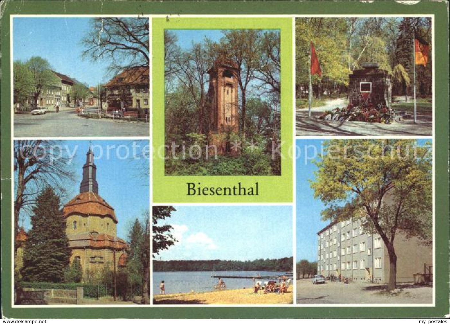 Biesenthal-Bernau Aussichtsturm August-Bebel-Strasse Marienkirche