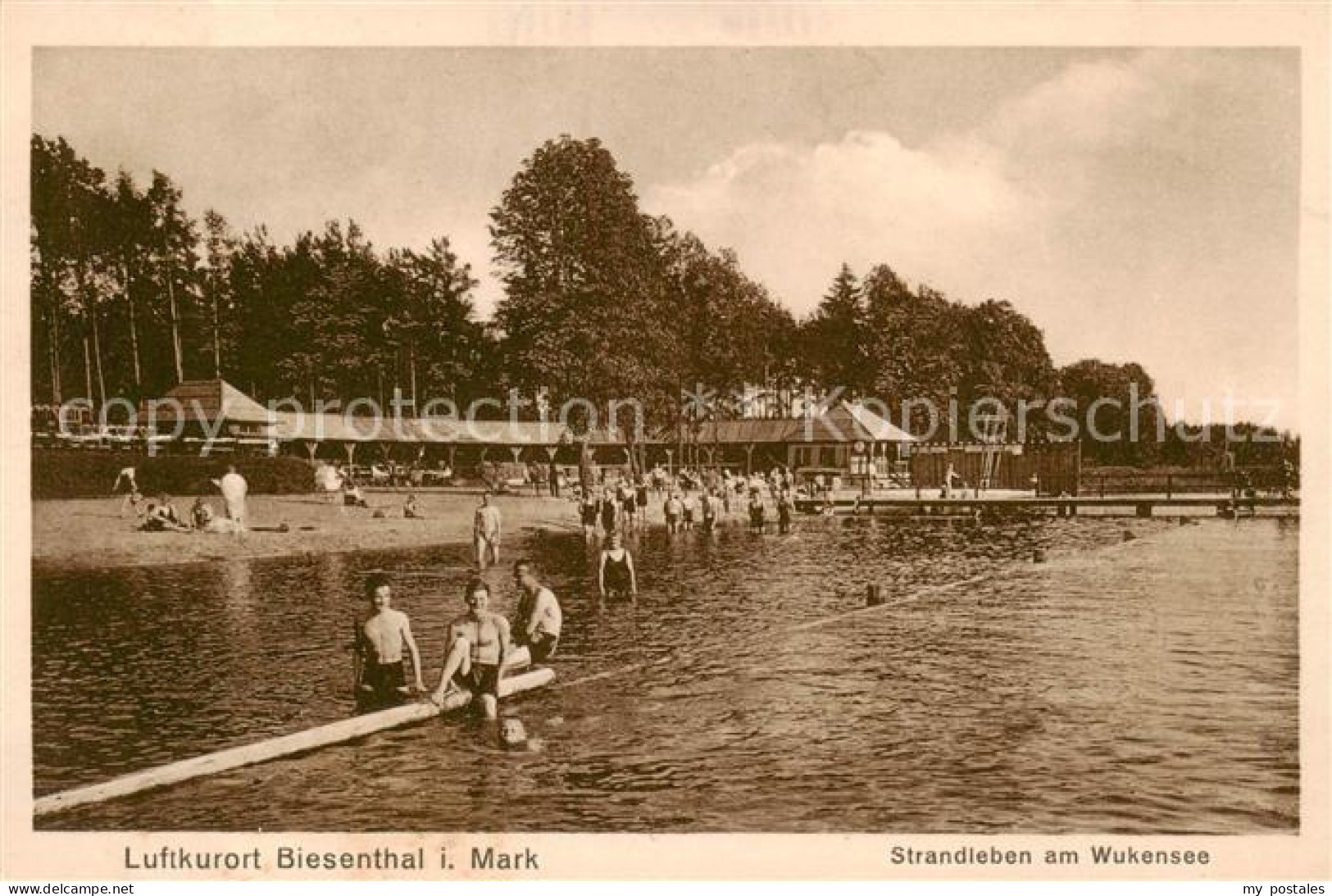 Biesenthal -Bernau Brandenburg Strandleben am Wukensee