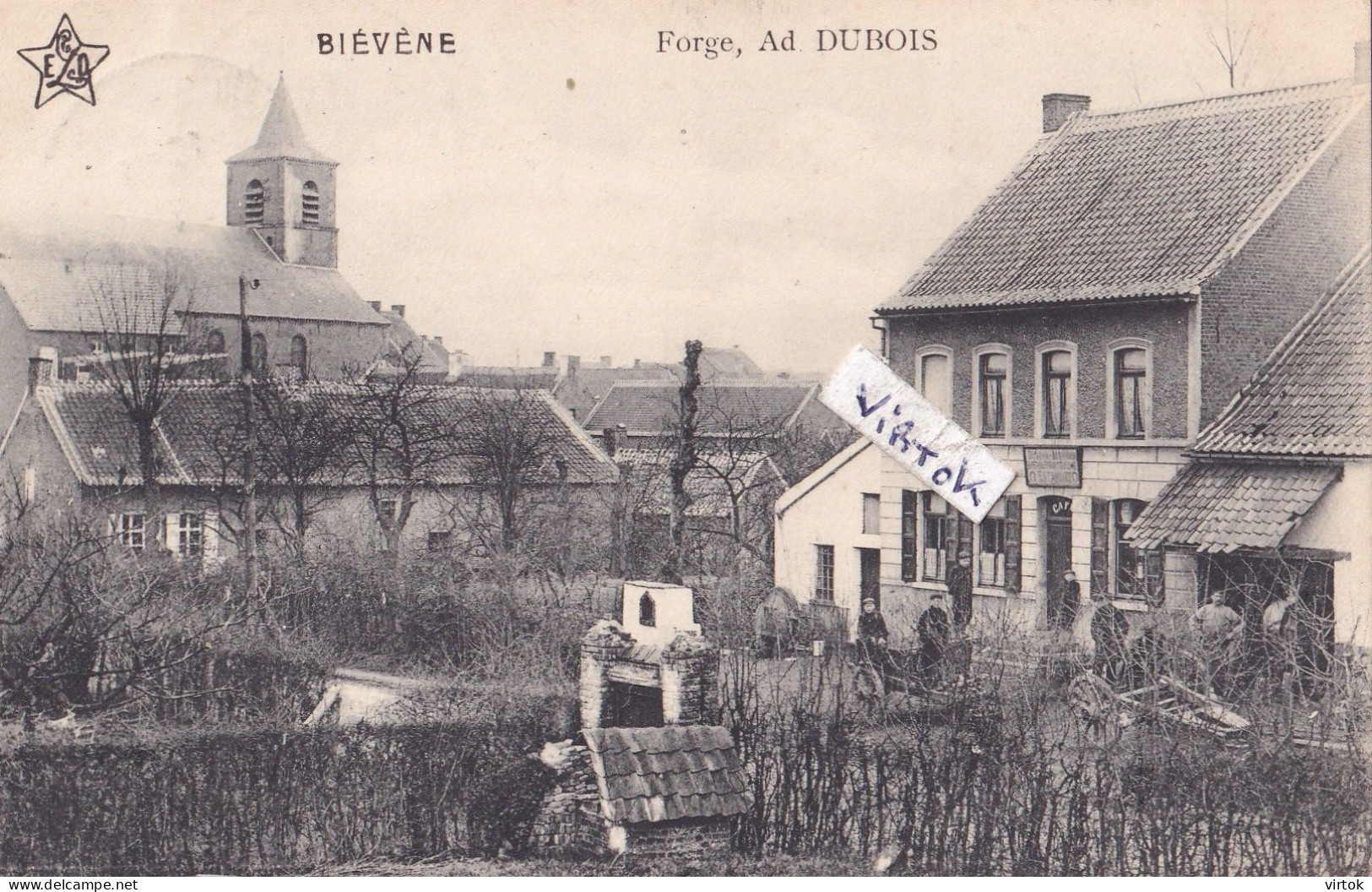 Biévène :   Forge - SMID    Ad. Dubois  (  met zegel )