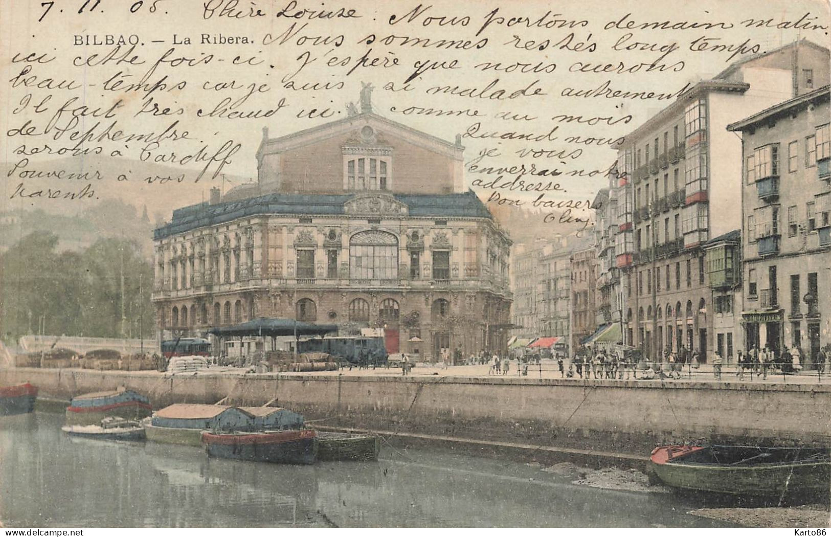 bilbao , vizcaya * la ribera * espana