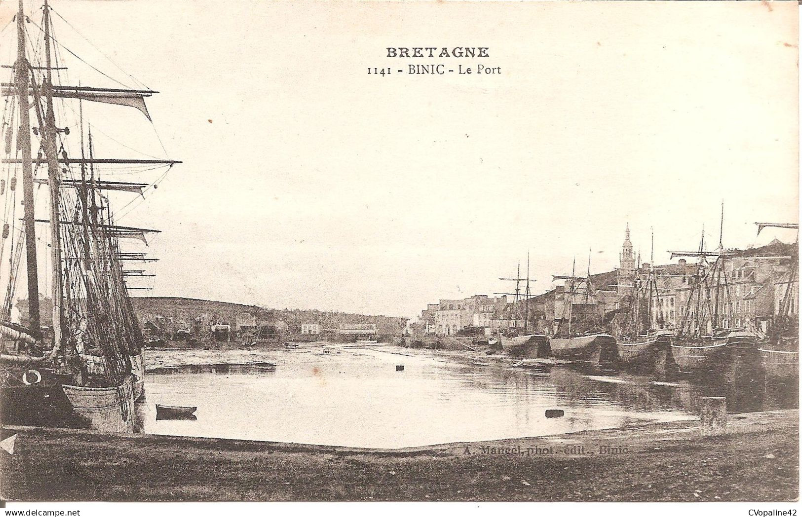 BINIC (22) Le Port en 1918