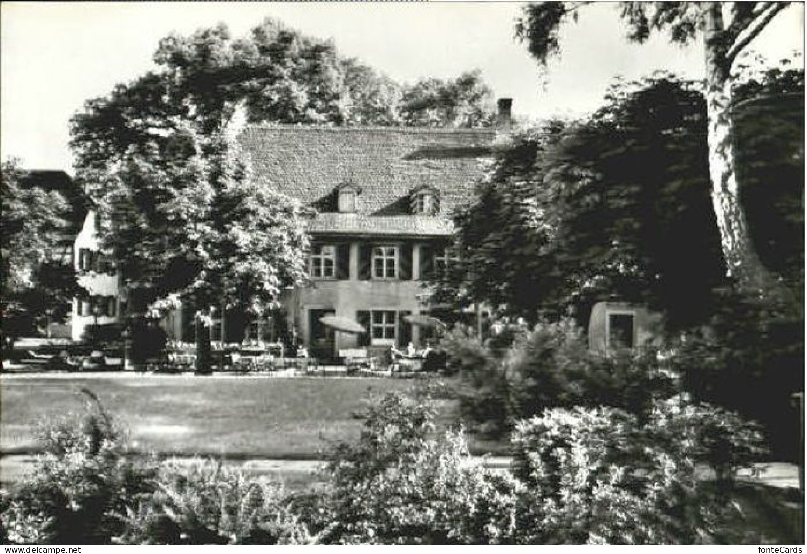 Binningen BL Binningen Gasthof Neubad ungelaufen ca. 1965