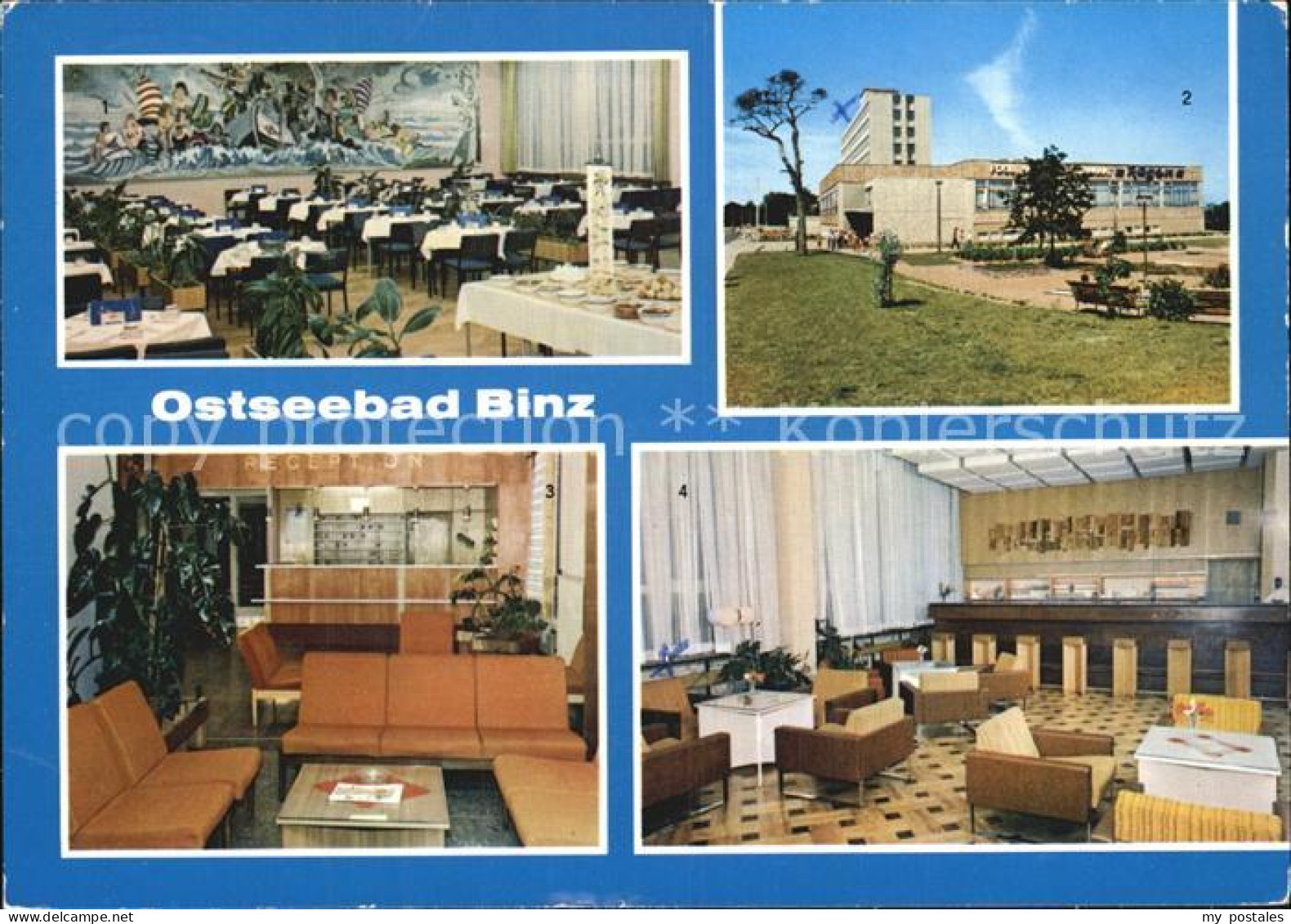 Binz Ruegen FDGB Urlauberrestaurant Ruegen