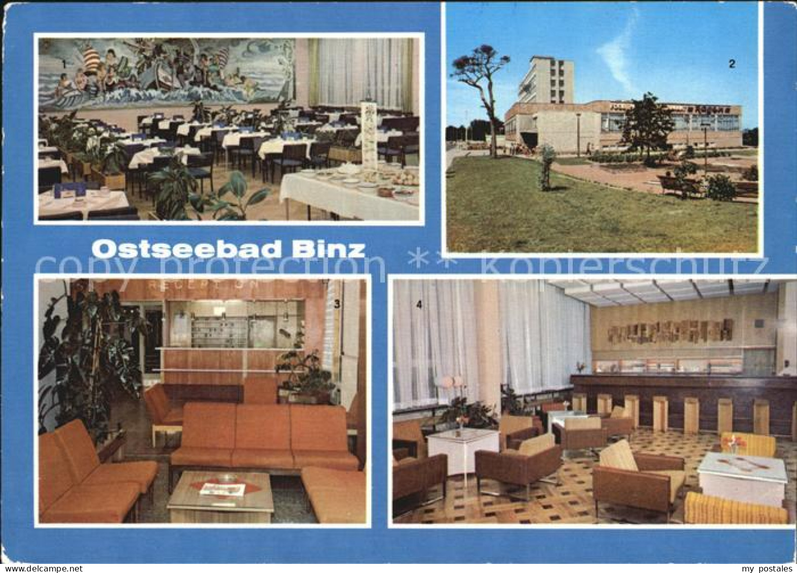 Binz Ruegen FDGB Urlauberrestaurant Ruegen
