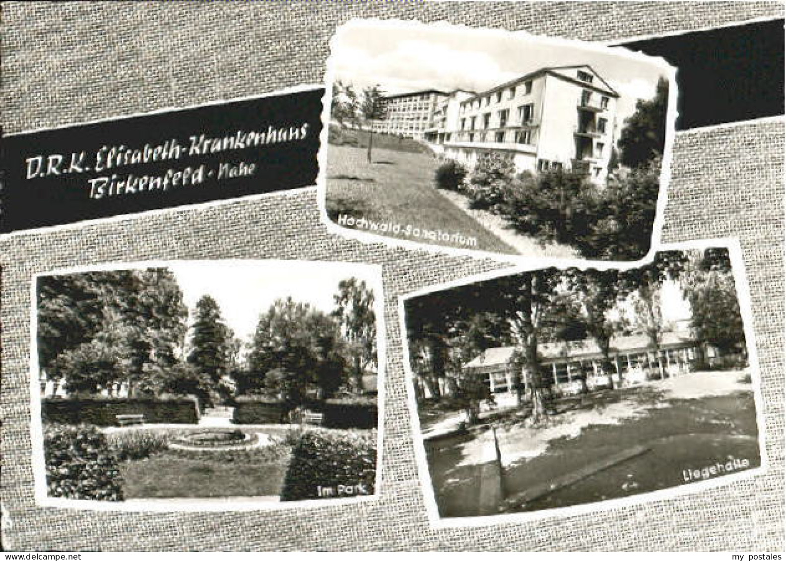 Birkenfeld Nahe D.R.K. Elisabeth-Krankenhaus Hochwald-Sanatorium x 1962