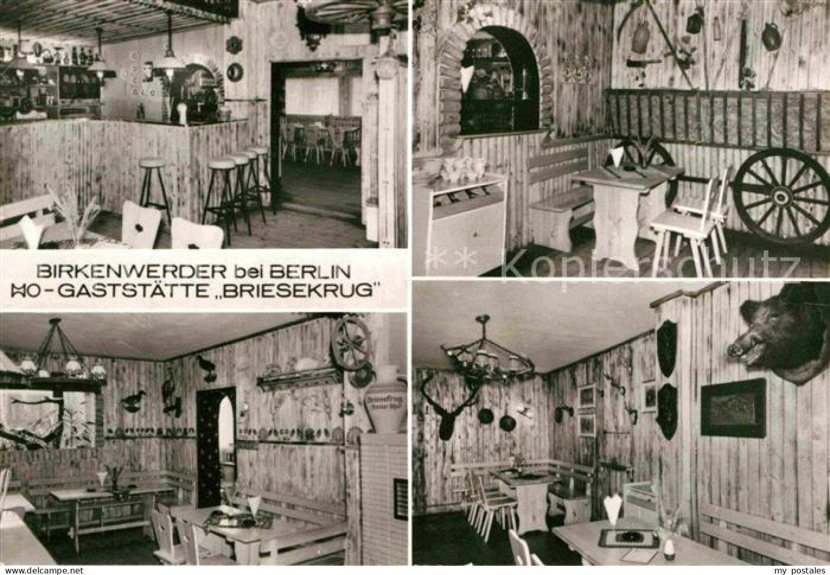 Birkenwerder HOG Briesekrug Gaststube Bar