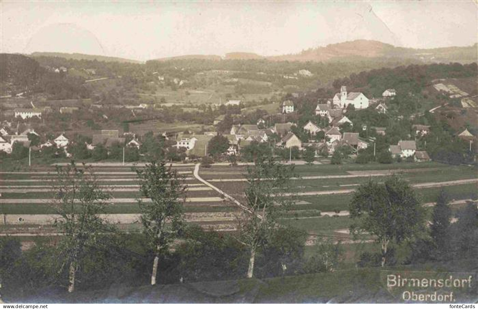 Birmensdorf ZH Panorama Oberdorf