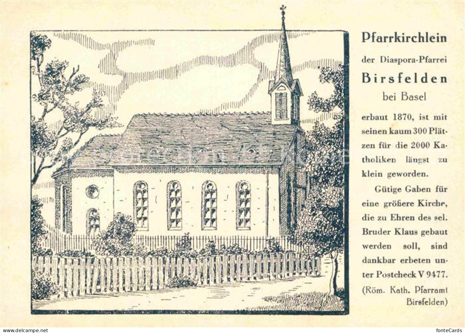 Birsfelden Pfarrkirchlein