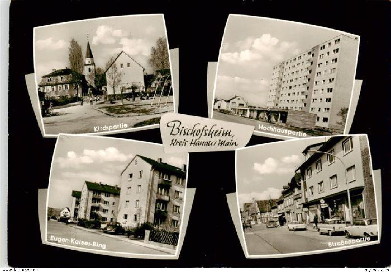 Bischofsheim Maintal Hanau Kirchpartie Hochhauspartie Eugen Kaiser Ring Strassen