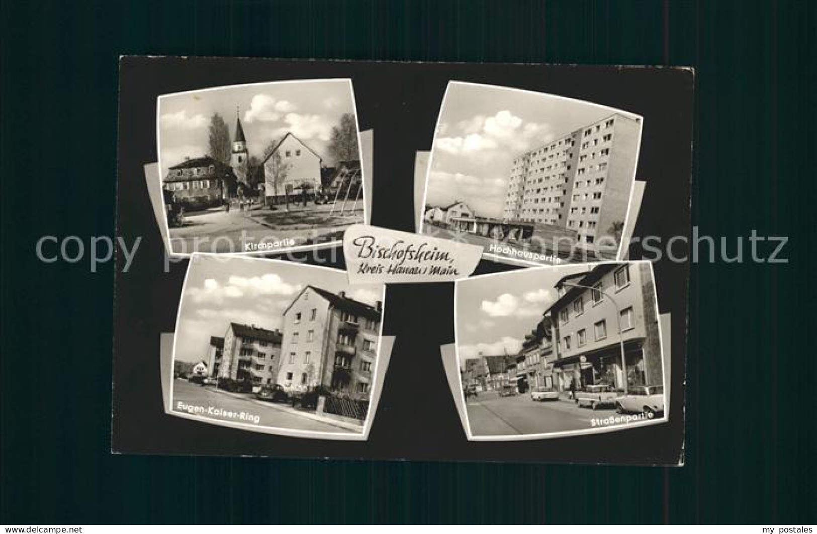Bischofsheim Maintal Kirche Eugen- Kaiser- Ring Hochhaus