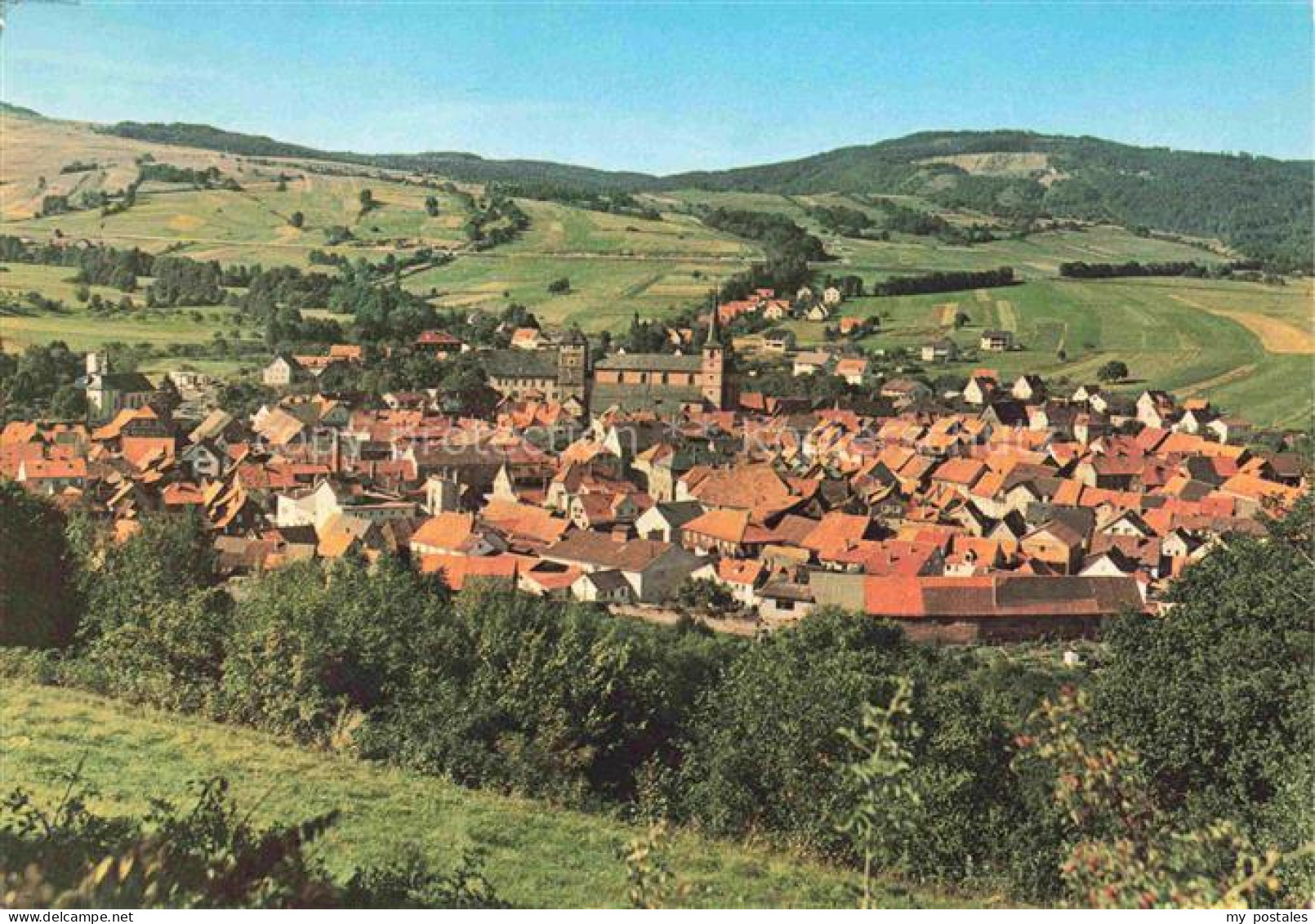 Bischofsheim Rhoen Panorama Naturpark Rhoen