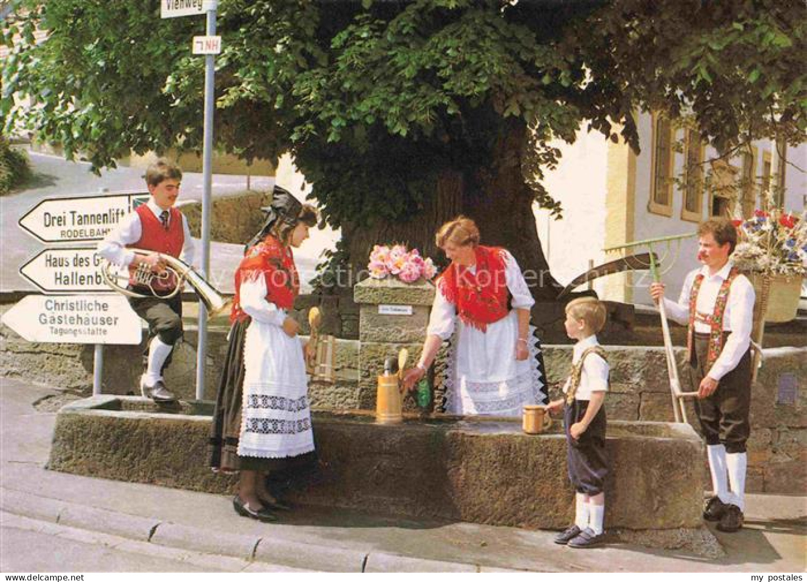Bischofsheim Rhoen Serie Schoenes Deutschland Die Rhoen Rhoentrachten