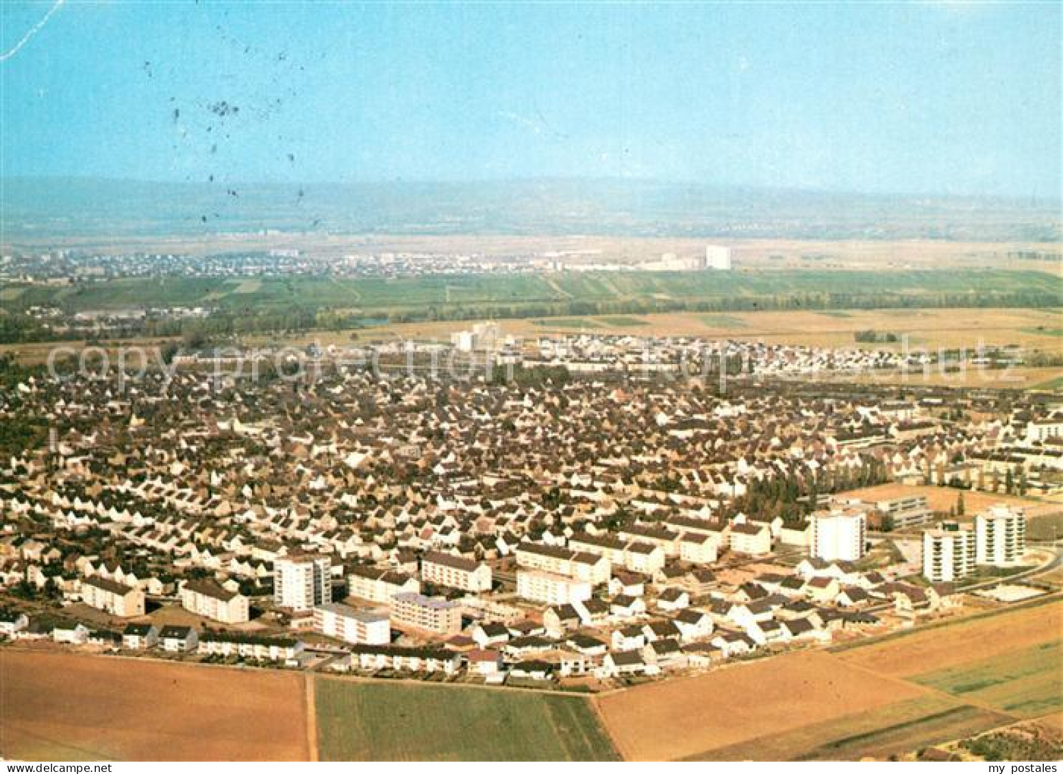 Bischofsheim Ruesselsheim Fliegeraufnahme