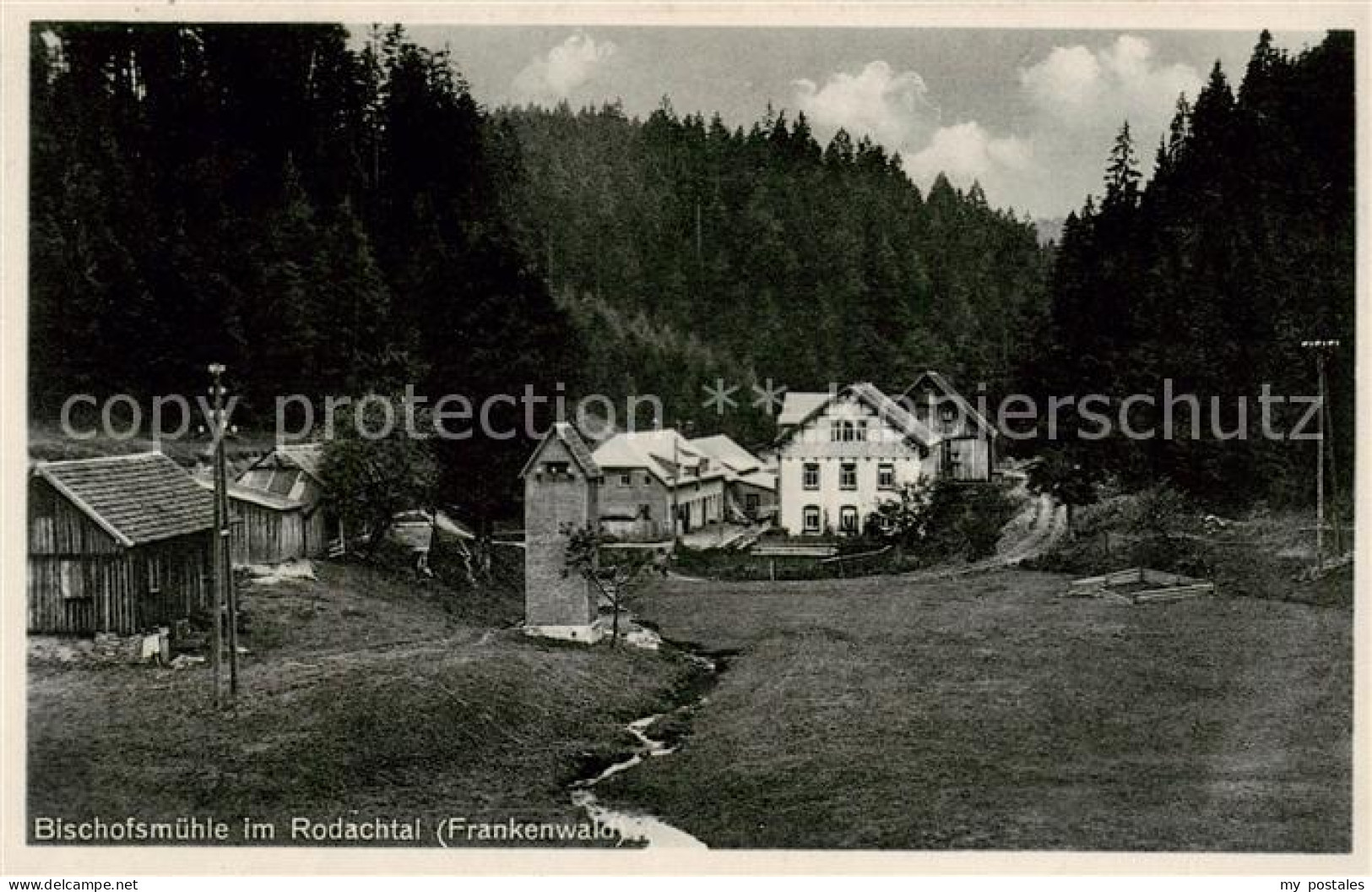Bischofsmuehle Rodachtal Helmbrechts Panorama