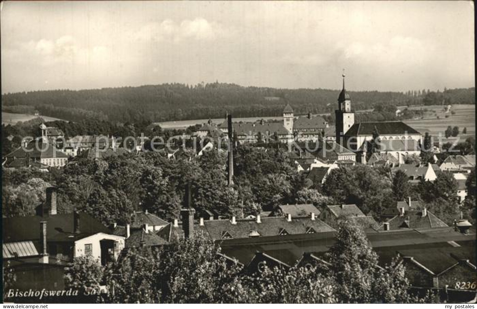 Bischofswerda Stadtblick Kirche
