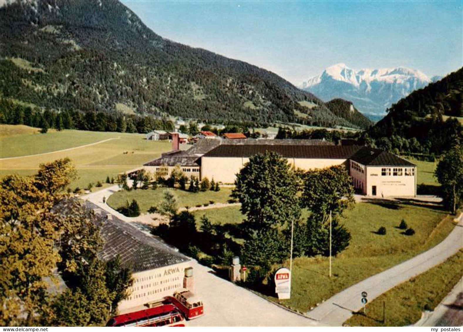 Bischofswiesen Berchtesgaden ARWA Besuchswerk Bischofswiesen Panorama
