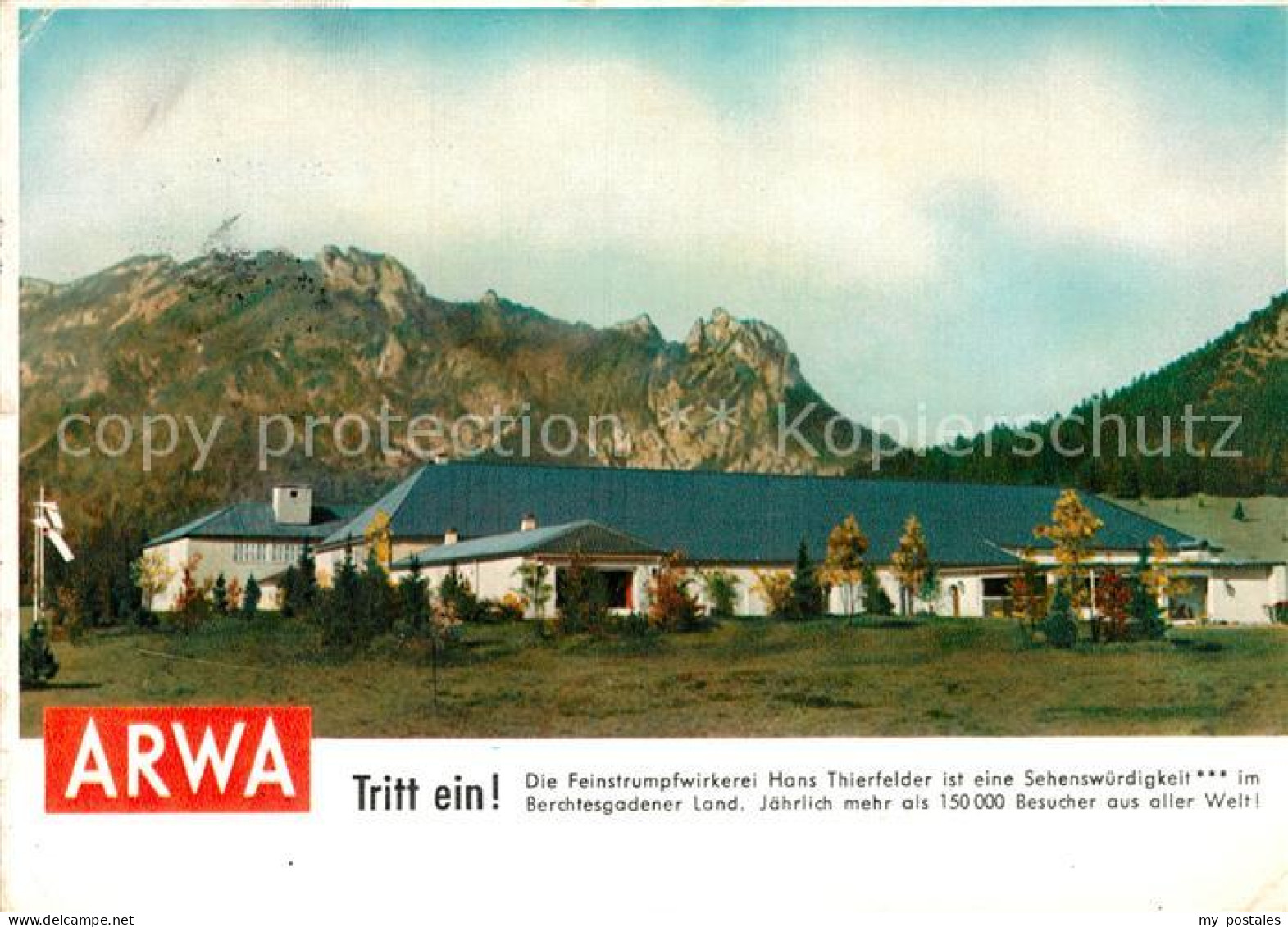 Bischofswiesen Feinstrumpfwirkerei Hans Thierfelder