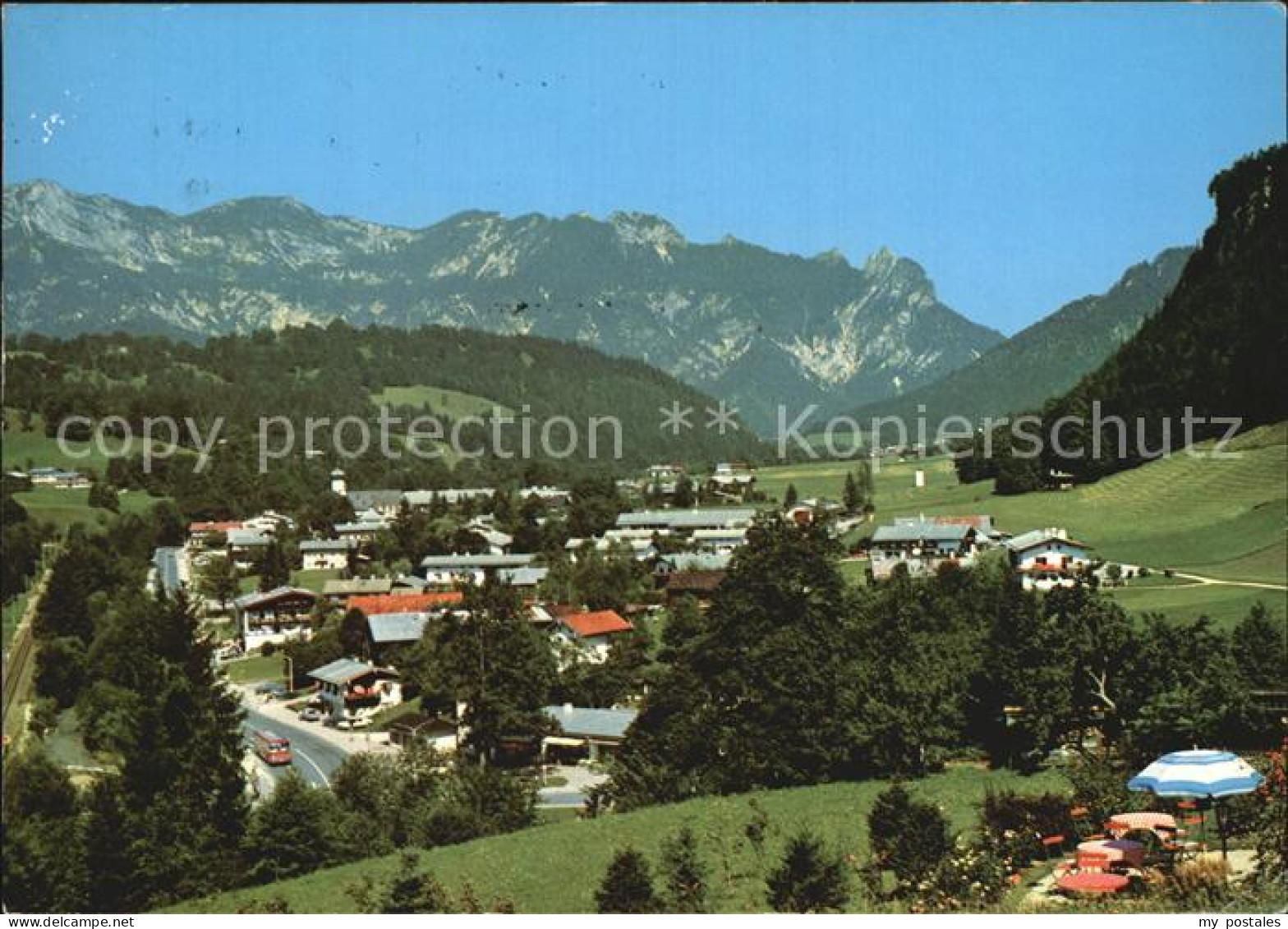 Bischofswiesen Panorama Schlafende Hexe