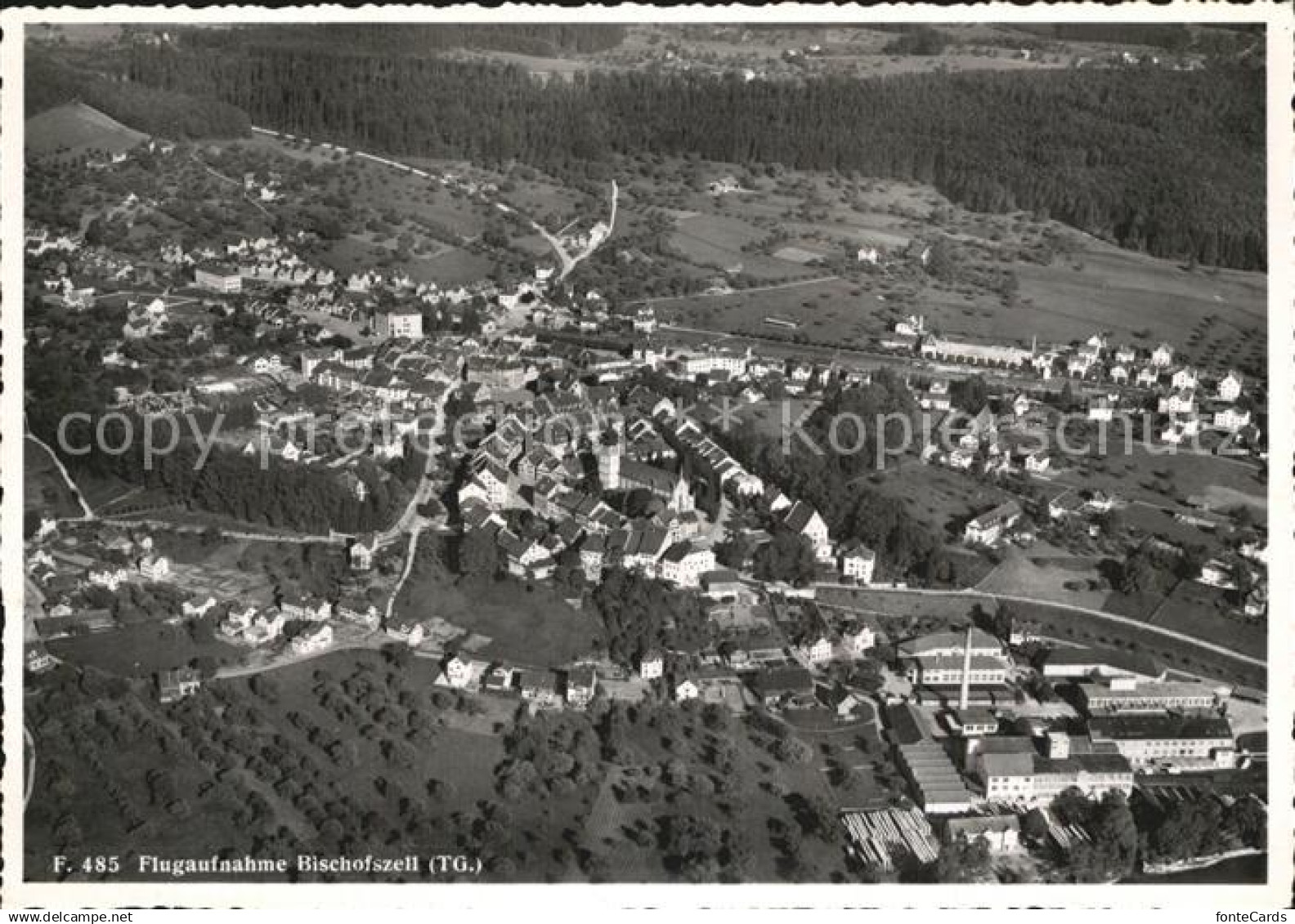 Bischofszell Fliegeraufnahme
