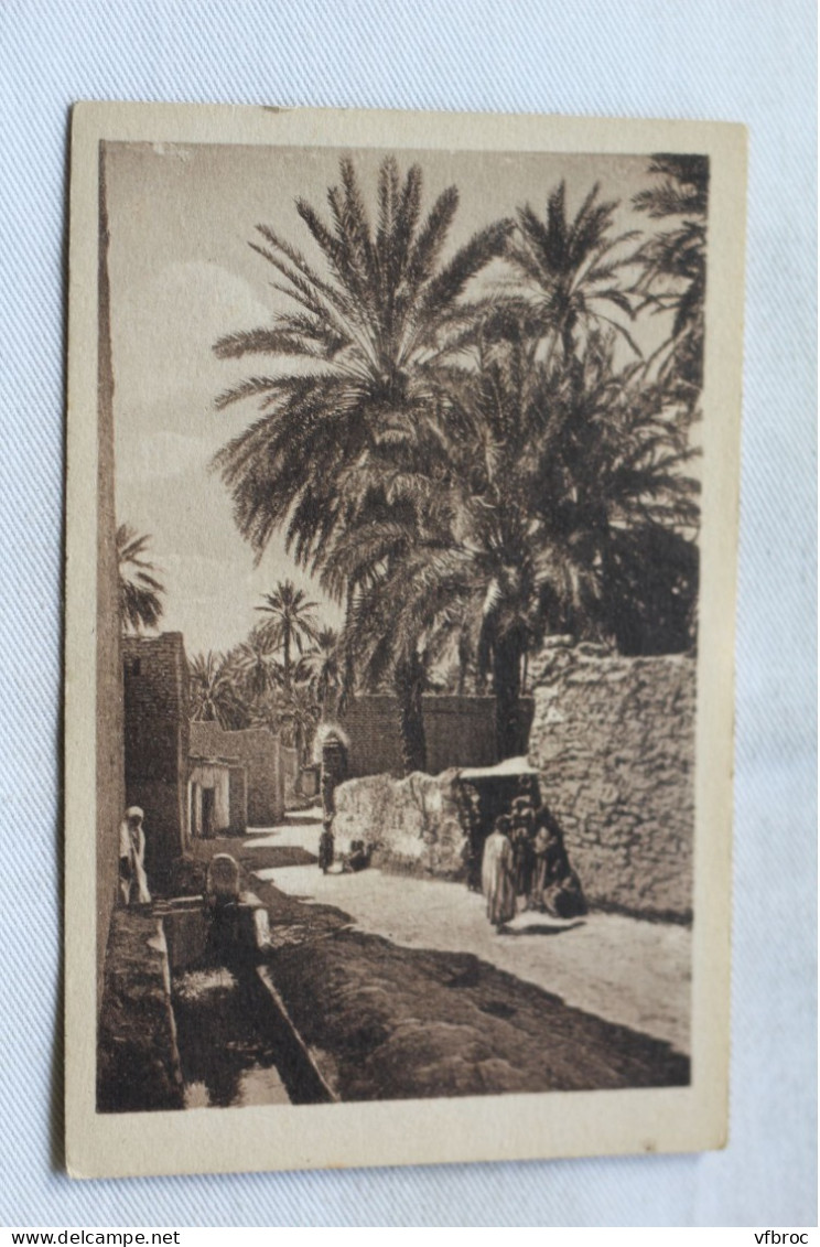Biskra, rue Bab Darb, Algérie