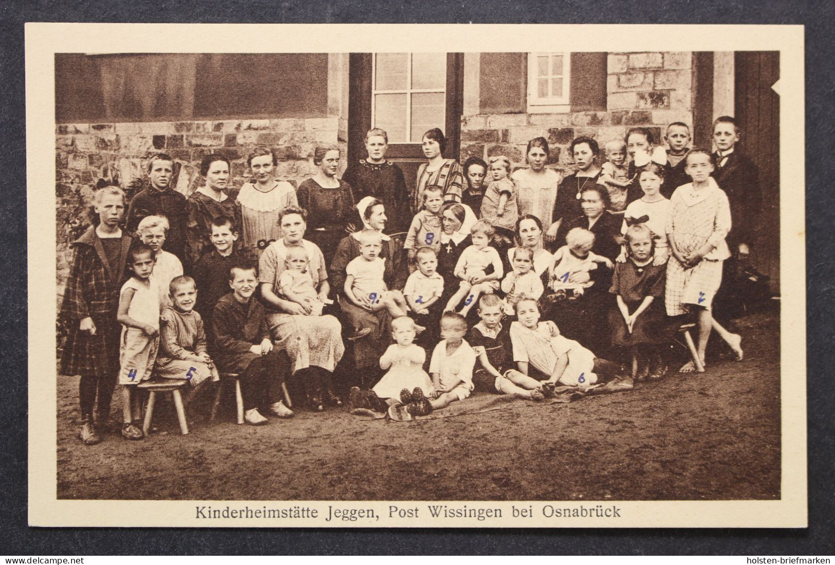 Bissendorf, Jeggen, Kinderheimstätte, Gruppenaufnahme