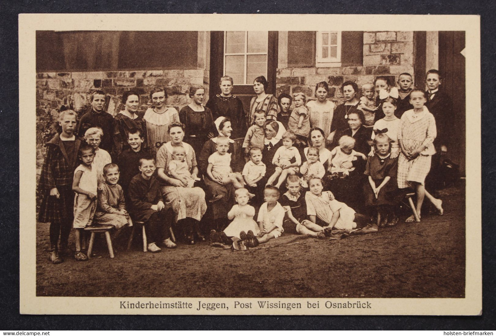 Bissendorf, Jeggen, Kinderheimstätte, Gruppenaufnahme