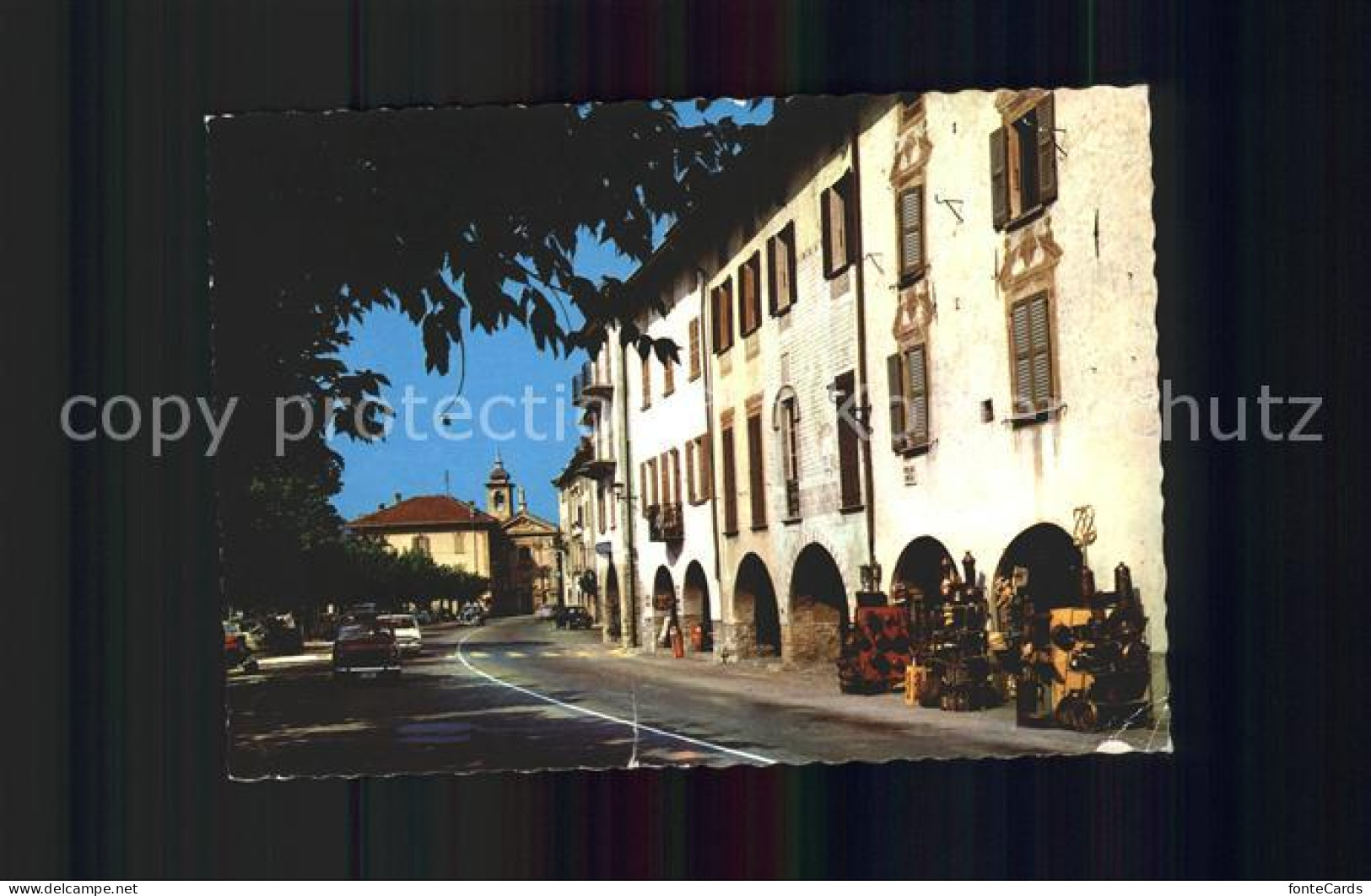 Bissone Lago di Lugano Dorfpartie