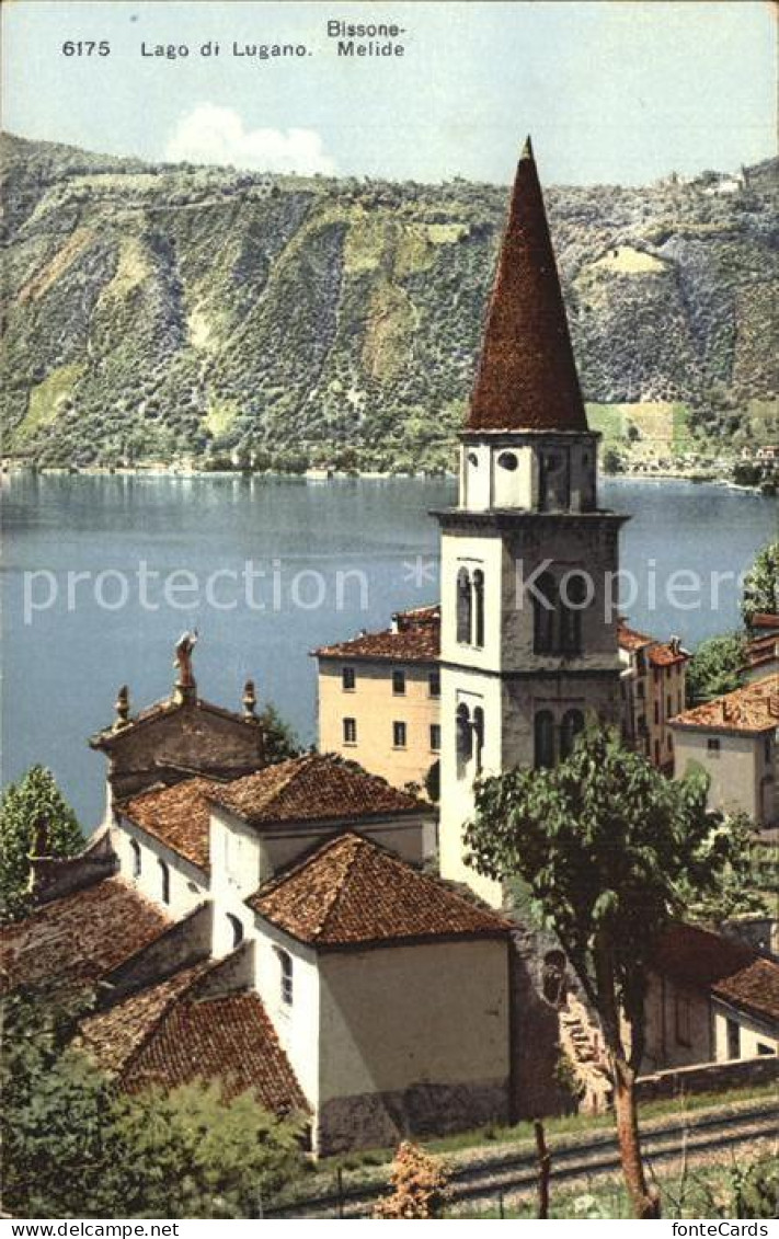 Bissone Lago di Lugano Kirche