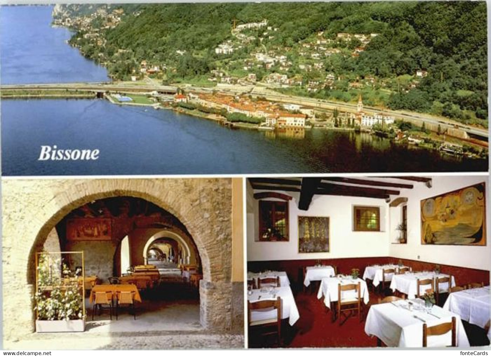 Bissone Restaurant Bar Ticino